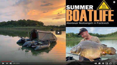 Neues Video: Summer Boatlife - Karpfenangeln vom Boot im Hochsommer